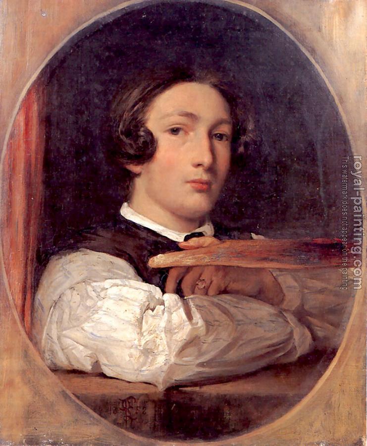 Lord Frederick Leighton : Self-Portrait as a Boy
